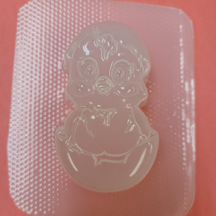 Hatching Chick Plastic Mold or Silicone mold, bath bomb mold, soap mold, chick mold, resin mold, egg mold, chocolate mold, chicken mold, egg