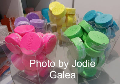 Shower Tabs Plastic Mold, Energy mold, bath bomb mold, soap mold, shower steamer mold, tub tab mold, Balance mold, Focus mold, Soothe mold