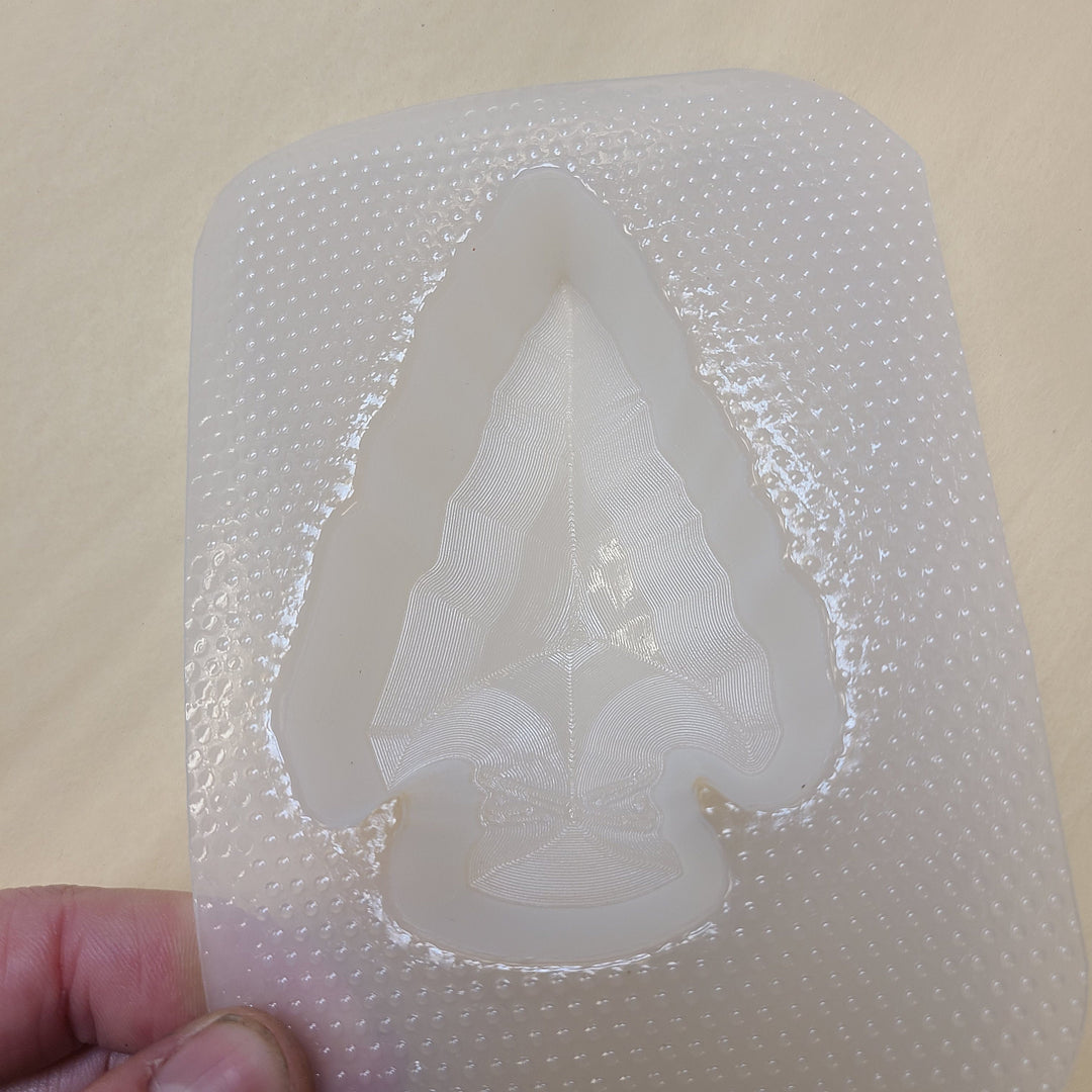 Arrow Head Plastic Mold or Silicone mold, bath bomb mold, soap mold, Indian mold, resin mold, bow mold, arrow mold, head mold, western mold