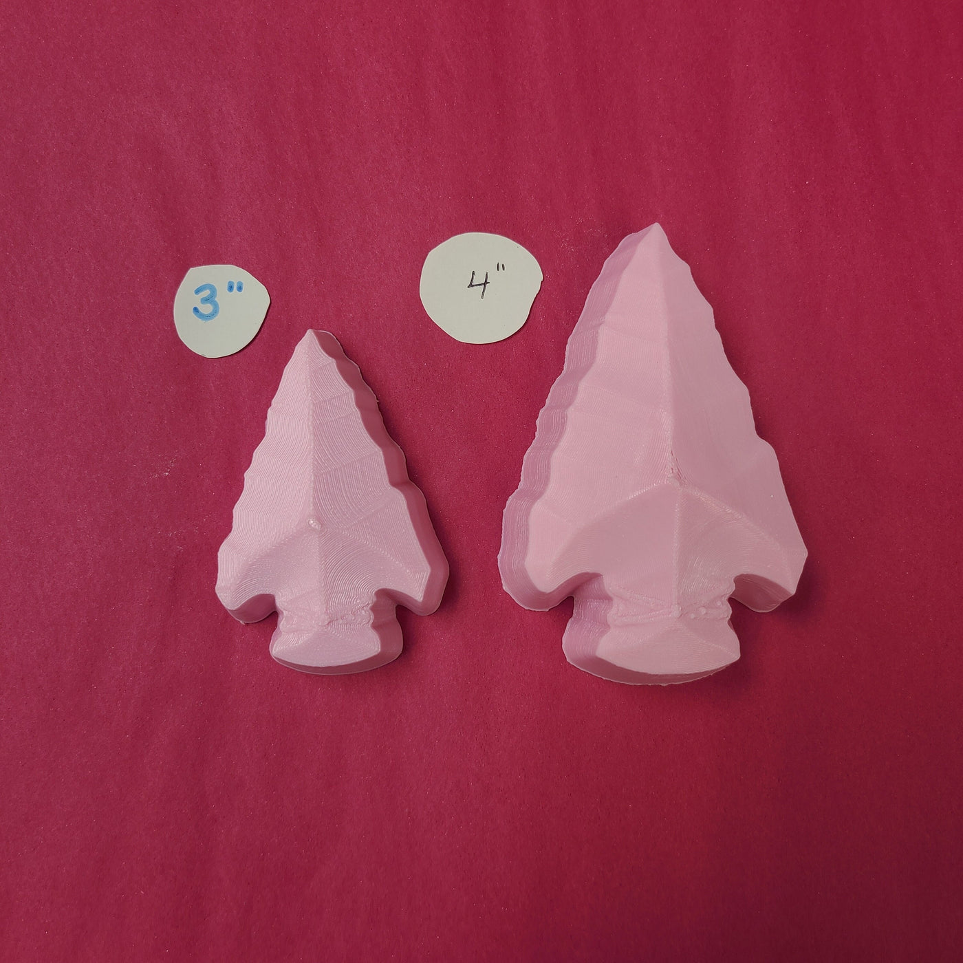 Arrow Head Plastic Mold or Silicone mold, bath bomb mold, soap mold, Indian mold, resin mold, bow mold, arrow mold, head mold, western mold