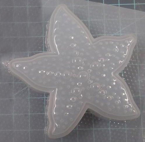 Simple Starfish Plastic Mold or Silicone mold, bath bomb mold, soap mold, starfish mold, resin mold, star mold, fish mold, sea mold, mould