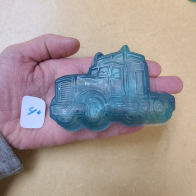 Semi Truck Mold - Plastic Mold or Silicone Mold, Chocolate Mold, Soap Mold, Bathbomb Mold, Wax Mold, Wax melt Mold, Bath Bomb Mold, Toy Mold