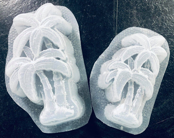 Palm Tree Plastic Mold or Silicone mold, bath bomb mold, soap mold, tree mold, resin mold, palm tree mold, chocolate mold, candy mold, tree