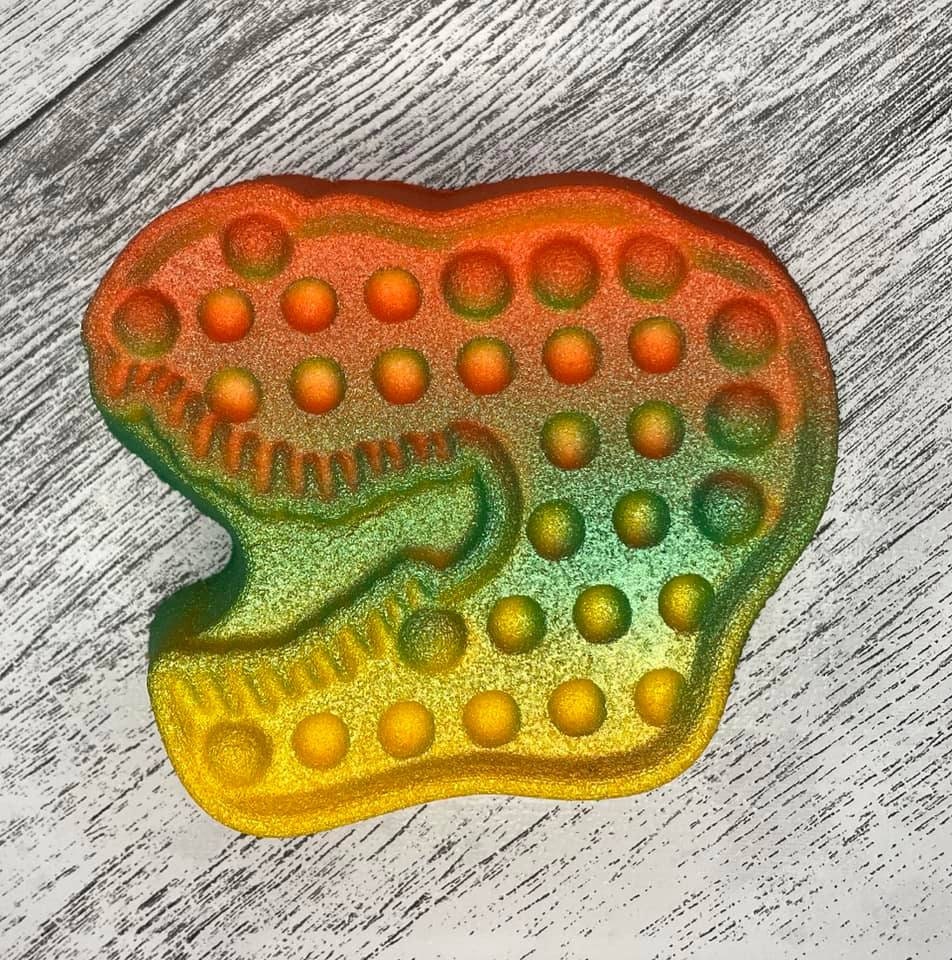 T-Rex Pop It Plastic Mold or Silicone mold, bath bomb mold, soap mold, Tyrannosaurus rex mold, resin mold, Pop it mold, chocolate mold, rex