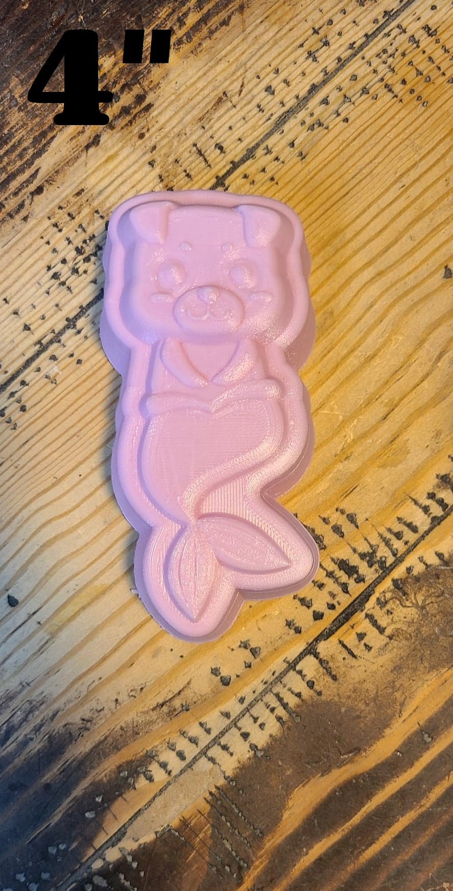 MerPuppy Plastic Mold or Silicone mold, bath bomb mold, soap mold, mermaid puppy mold, resin mold, puppy mold, mermaid dog mold, pup mould