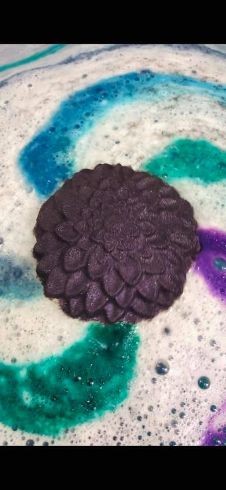 Dahlia Plastic Mold or Silicone mold, bath bomb mold, soap mold, flower mold, resin mold, dahlia mold, floral mold, daisy mold, sunflower