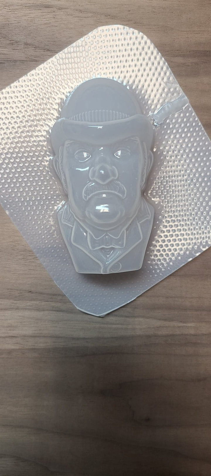 Classic Sherlock Holmes Head Plastic Mold or Silicone mold, bath bomb mold, soap mold, Moriarty, resin mold, Watson mold, chocolate mold