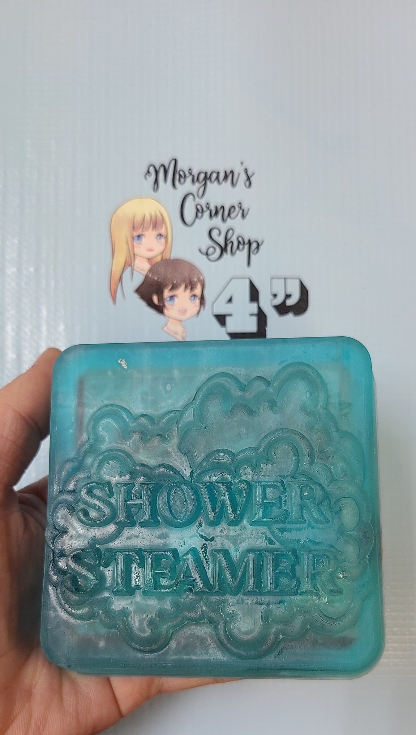 Shower Steamer Square Plastic Mold, sinus mold, bath bomb mold, soap mold, shower steamer mold, Square Tab Mold, Steamer Tab Mould, Shower