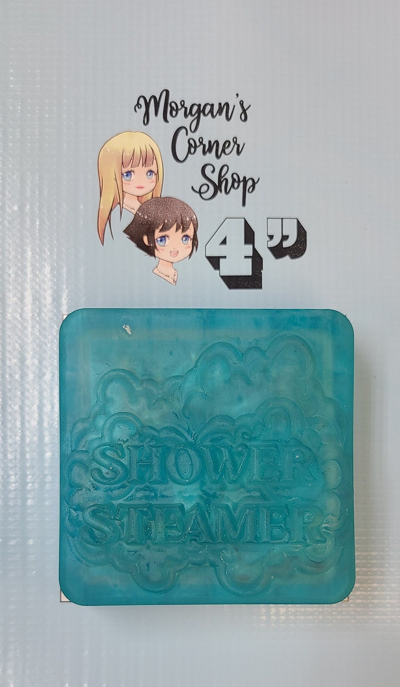 Shower Steamer Square Plastic Mold, sinus mold, bath bomb mold, soap mold, shower steamer mold, Square Tab Mold, Steamer Tab Mould, Shower