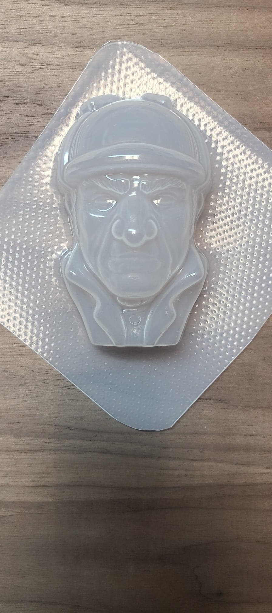 Classic Sherlock Holmes Head Plastic Mold or Silicone mold, bath bomb mold, soap mold, Moriarty, resin mold, Watson mold, chocolate mold