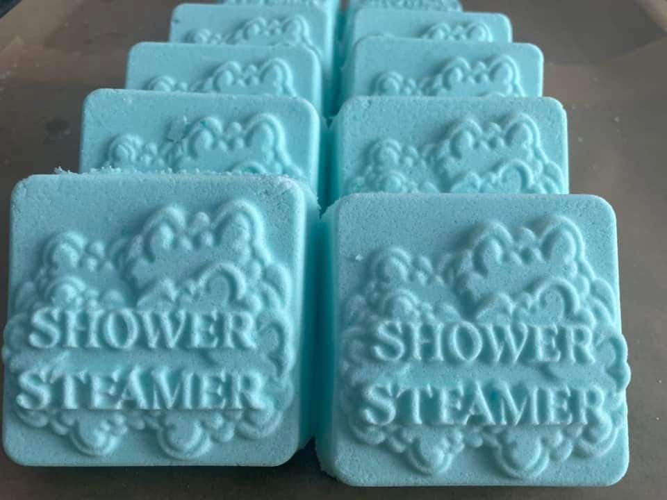 Shower Steamer Square Plastic Mold, sinus mold, bath bomb mold, soap mold, shower steamer mold, Square Tab Mold, Steamer Tab Mould, Shower