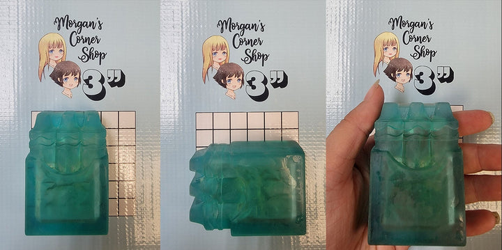 Crayon Box Plastic Mold or Silicone mold, bath bomb mold, soap mold, school mold, resin mold, pencil mold, back to school mold, marker mold