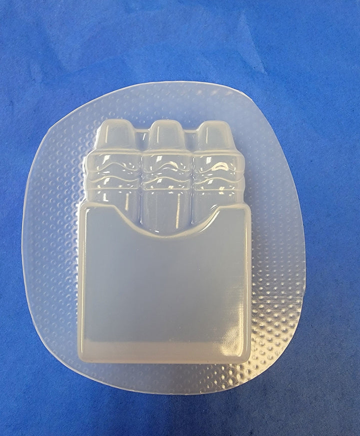 Crayon Box Plastic Mold or Silicone mold, bath bomb mold, soap mold, school mold, resin mold, pencil mold, back to school mold, marker mold