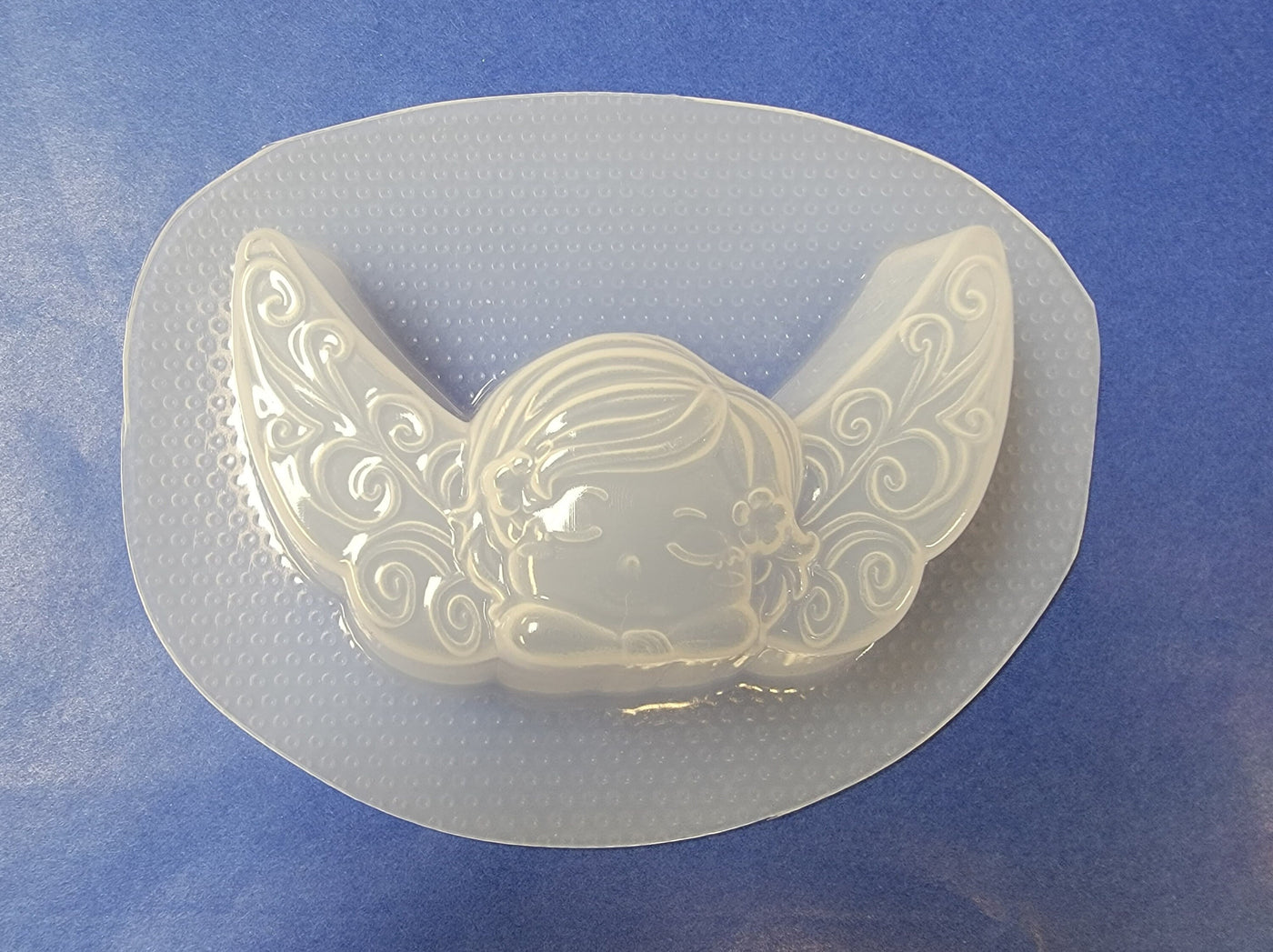 Little Fairy Girl Plastic or Silicone mold, bath bomb mold, soap mold, fairy mold, resin mold, wing mold, girl mold, angel mold, fairies