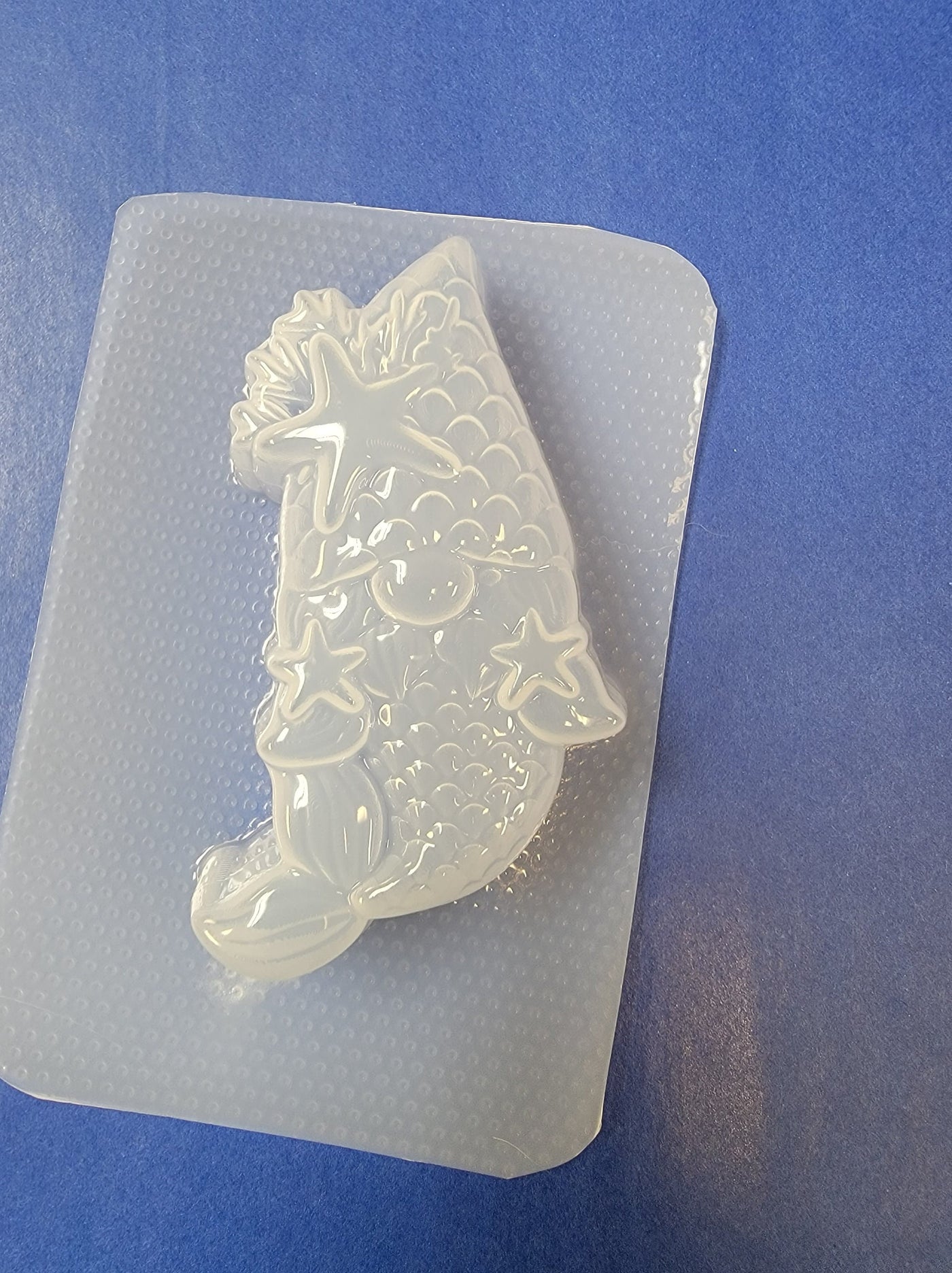 Mermaid Gnome Plastic Mold or Silicone mold, bath bomb mold, soap mold, beard mold, resin mold, braid mold, boy Gnome mold, girl Gnome