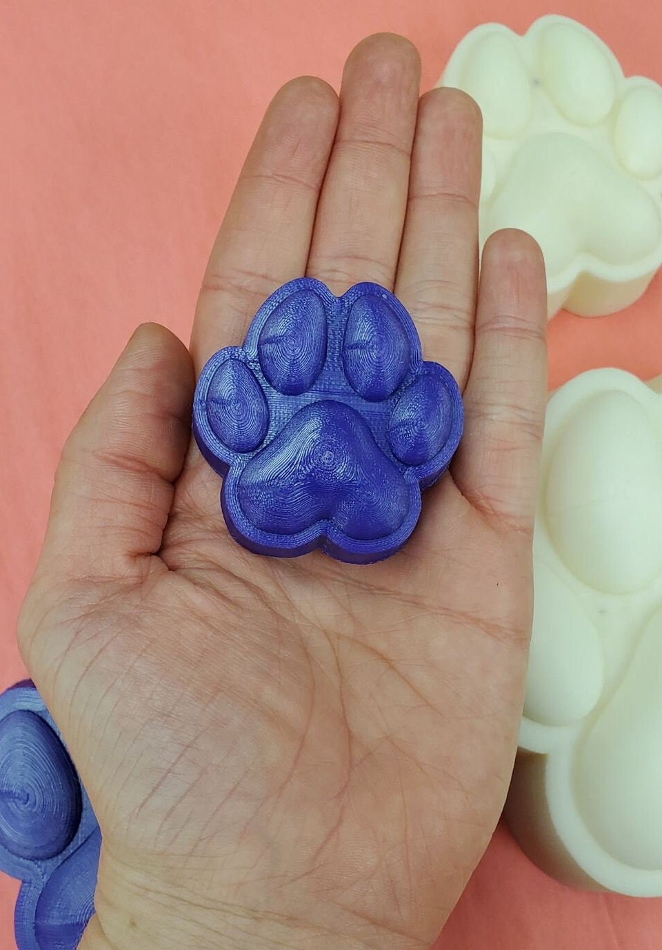 Dog paw 3D raised Vacuum Mold