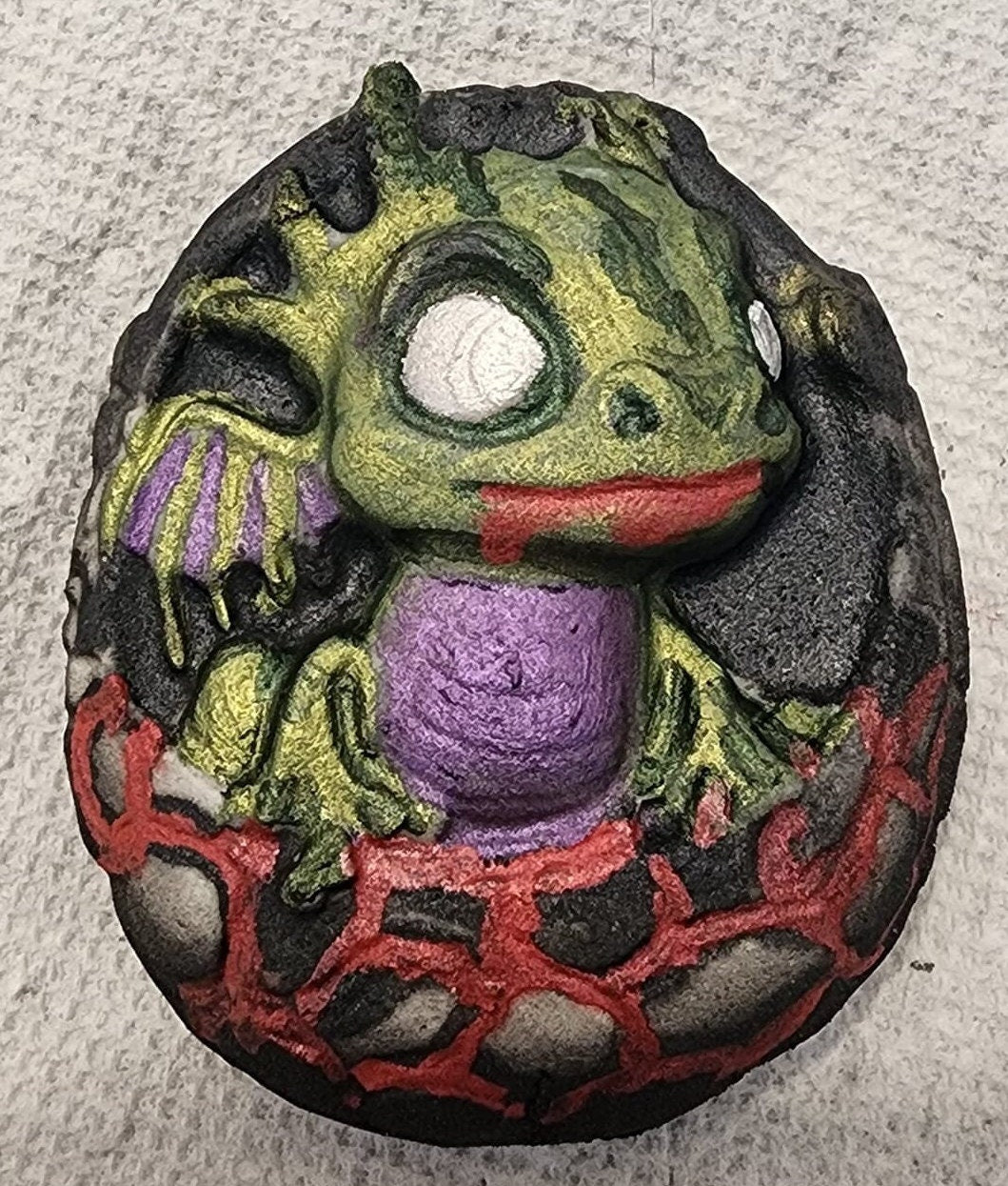 Hatching Baby Dragon V2 Plastic Mold or Silicone mold, bath bomb mold, soap mold, dragon mold, resin mold, dinosaur mold, baby mold, egg