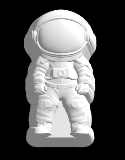 Astronaut Plastic Mold or Silicone mold, bath bomb mold, soap mold, space mold, resin mold, kawaii mold, galaxy mold, galactic mold, astro