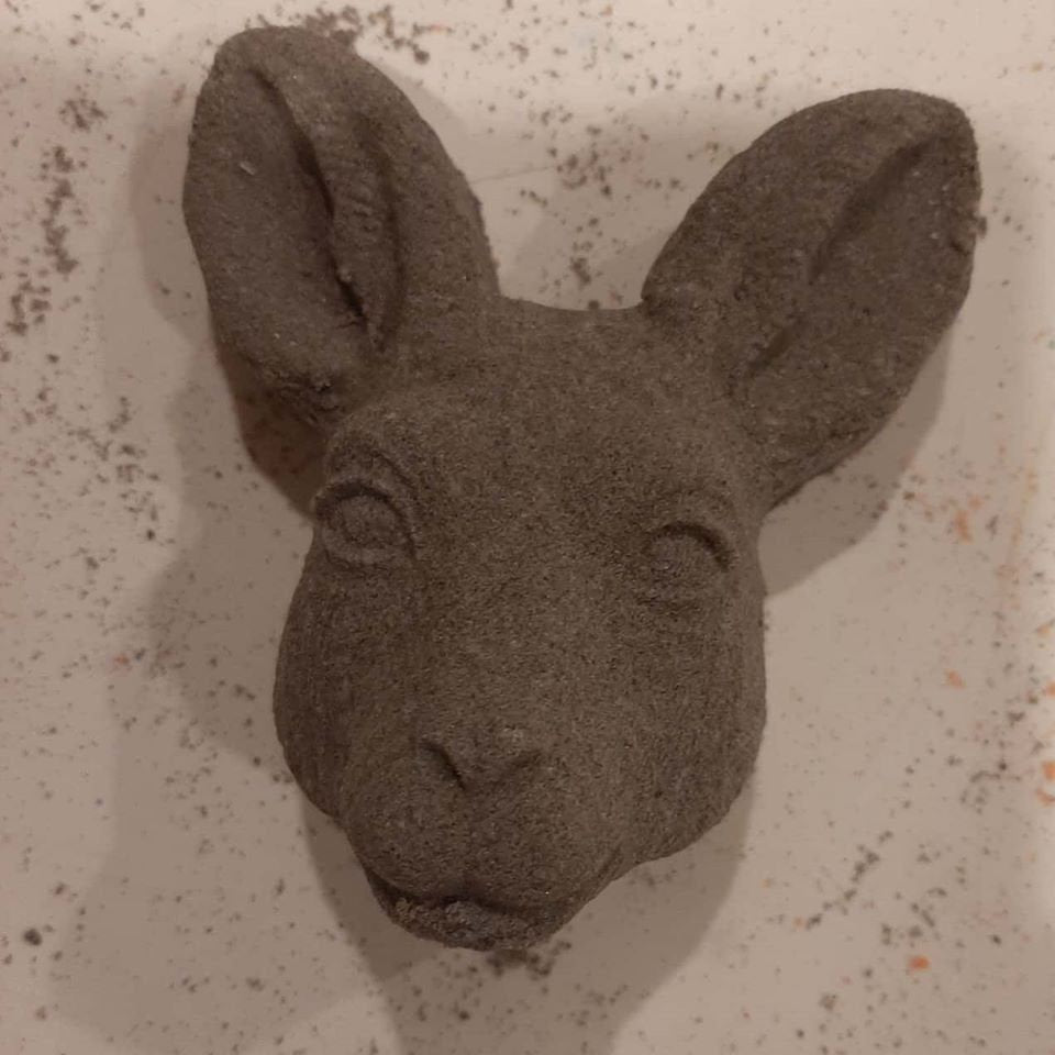 Kangaroo Plastic Mold or Silicone mold, bath bomb mold, soap mold, joey mold, resin mold, animal mold, chocolate mold, zoo, outback Mold