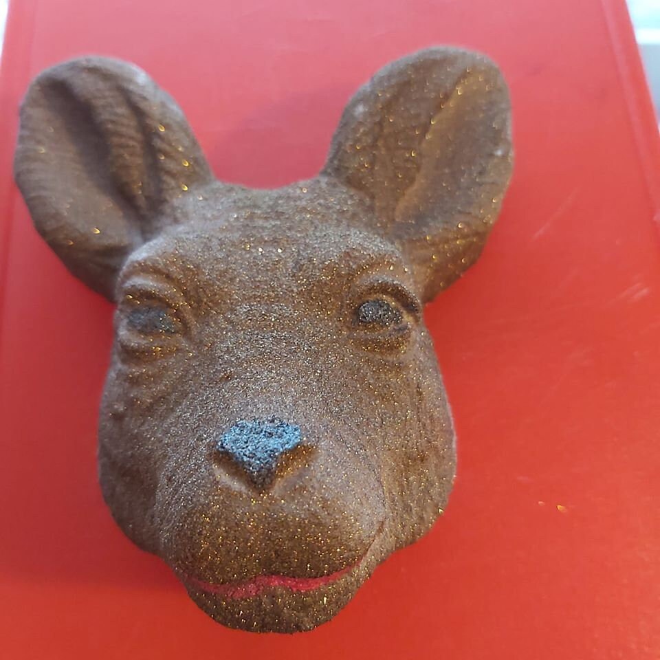 Kangaroo Plastic Mold or Silicone mold, bath bomb mold, soap mold, joey mold, resin mold, animal mold, chocolate mold, zoo, outback Mold