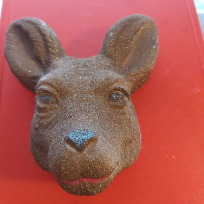 Kangaroo Plastic Mold or Silicone mold, bath bomb mold, soap mold, joey mold, resin mold, animal mold, chocolate mold, zoo, outback Mold