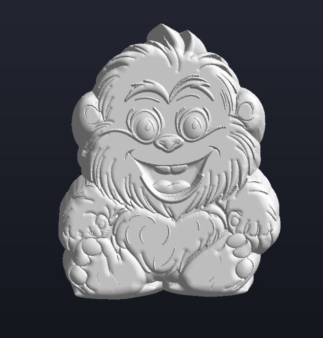 Baby Bigfoot Big Foot Sasquatch Baby Yeti Mold