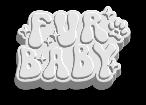 Fur Baby Mold Mould