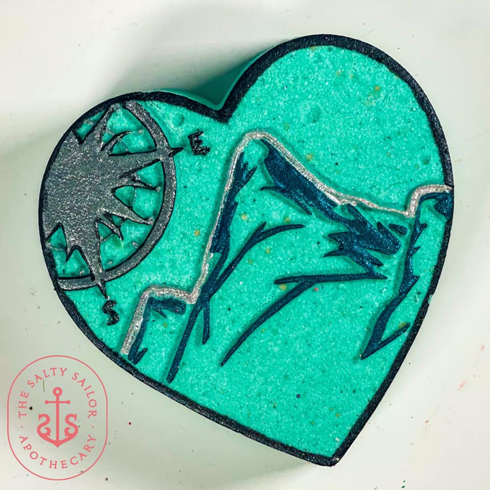 Compass Heart Mold