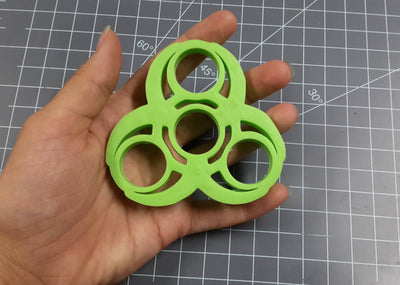 Funky Fidget Spinner Mold