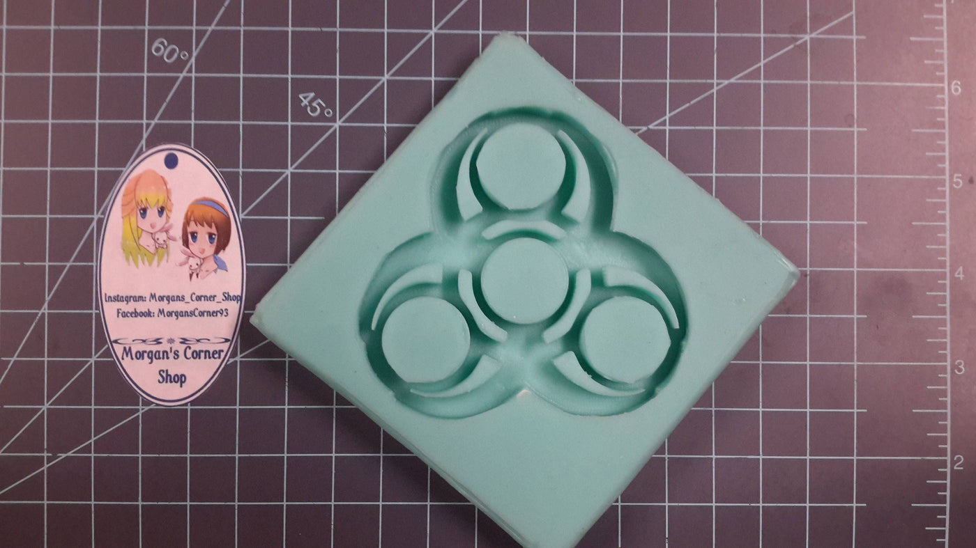 Funky Fidget Spinner Mold