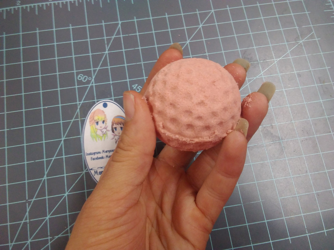 Golf Ball 2-Part Plastic Mold, bath bomb mold, soap mold, golf mold, ball mold, sport mold, golf ball mold, 2 part mold, chocolate mold, wax