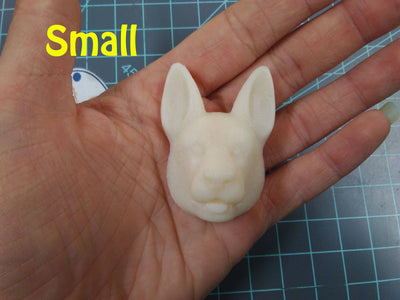 German Shepard Head Mold