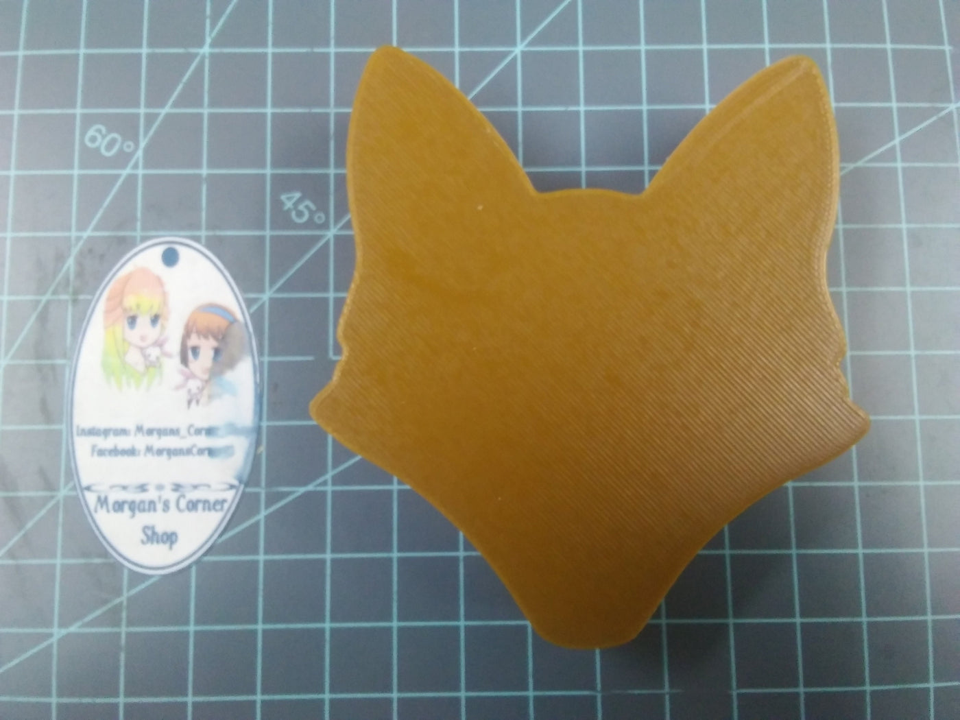 Fox Head Silhouette Mold