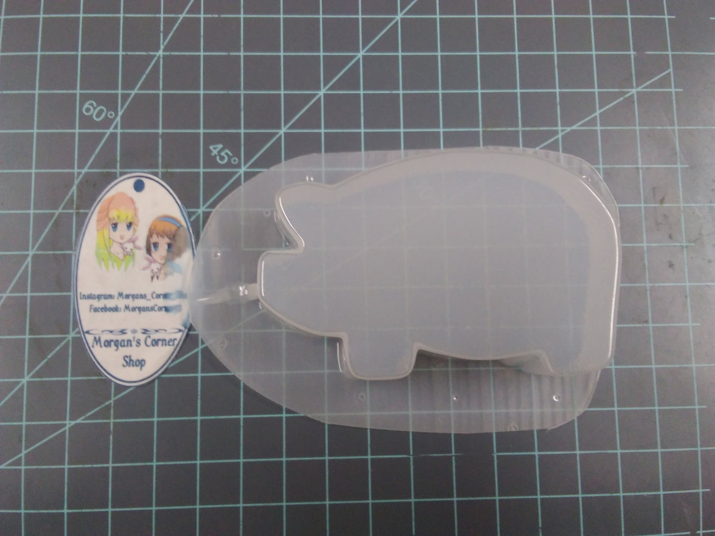 Pig Silhouette Mold