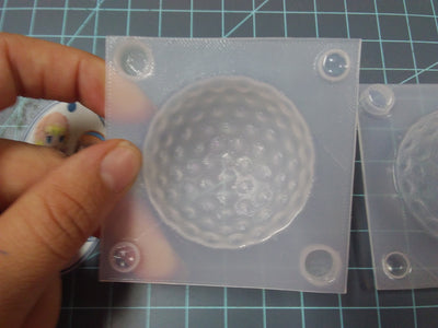 Golf Ball 2-Part Mold