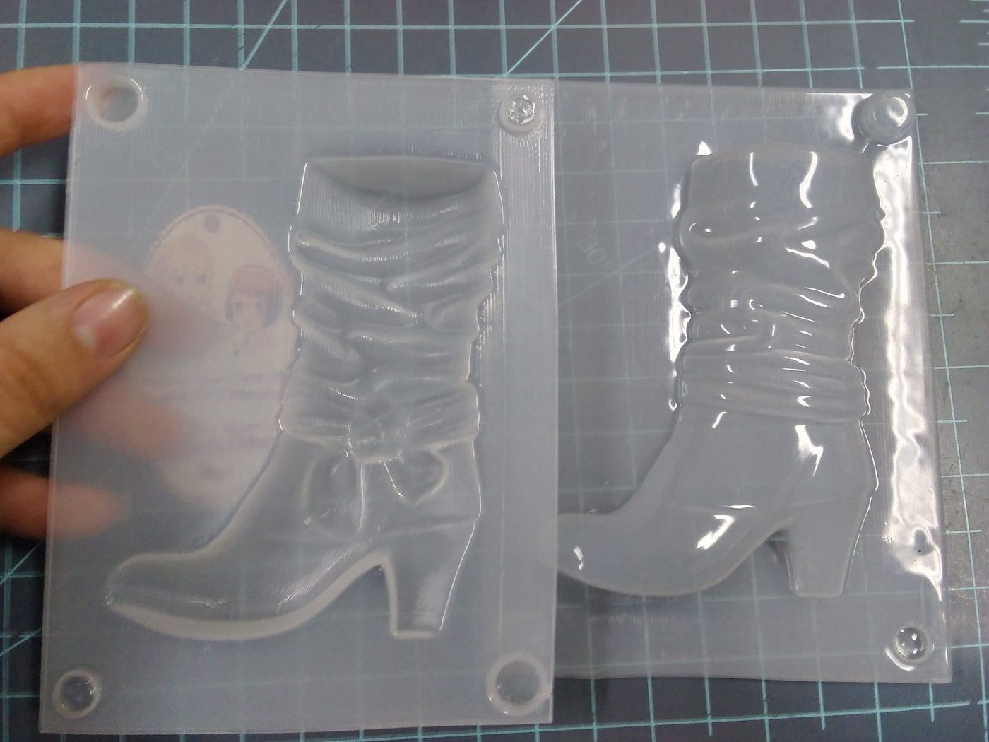 Slouchy Boot 2 part Mold