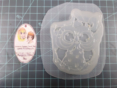 Baby Owl Plastic Mold or Silicone mold, bath bomb mold, soap mold, owl mold, resin mold, candy mold, chocolate mold, baby mold, owl mold