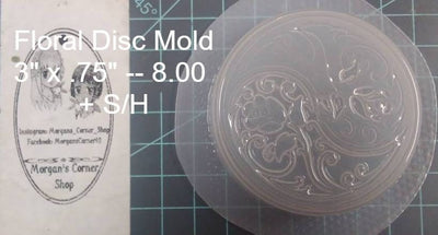 Floral Disc Mold