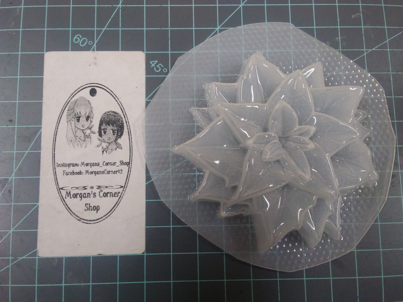 Poinsettia Flower Mold