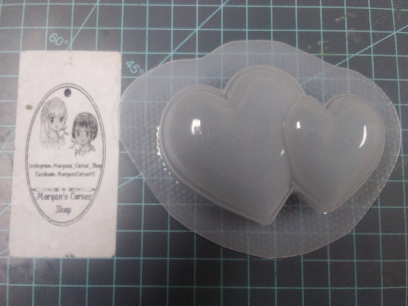 Double Heart Mold