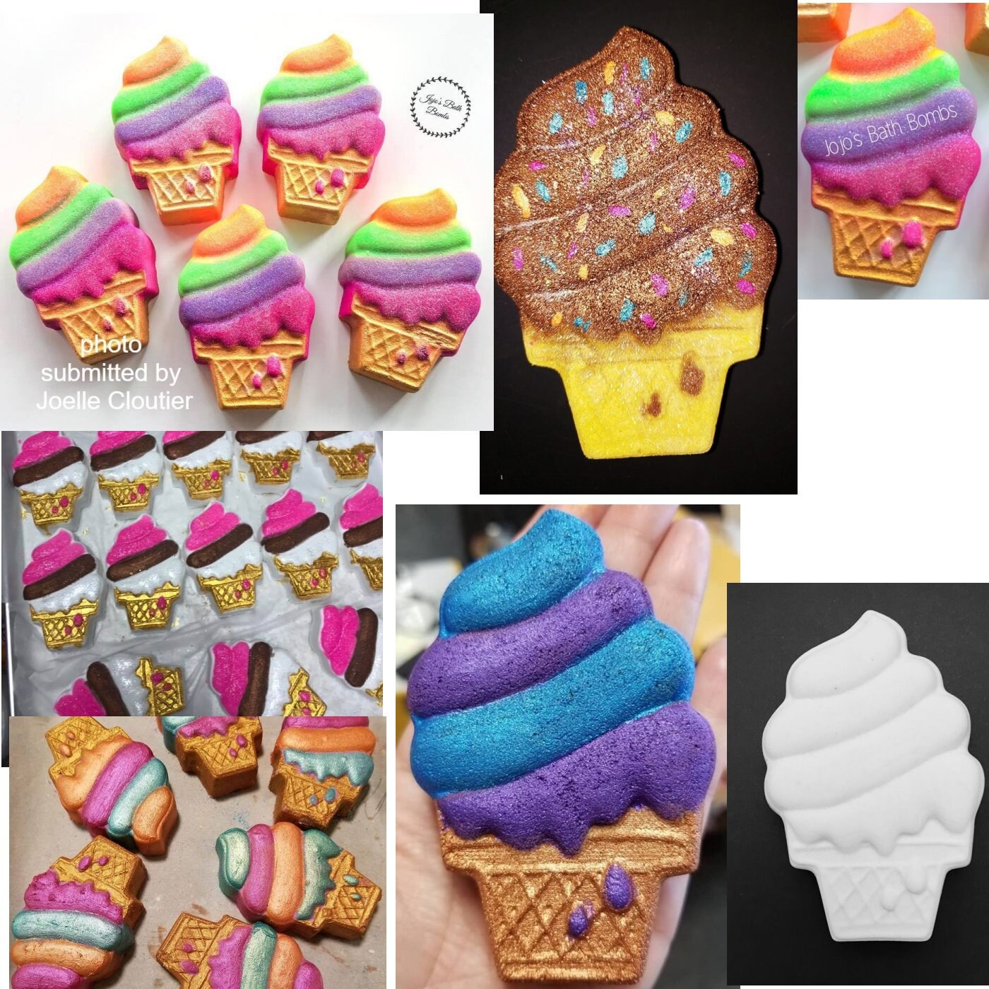 Drippy Ice Cream Cone Mold