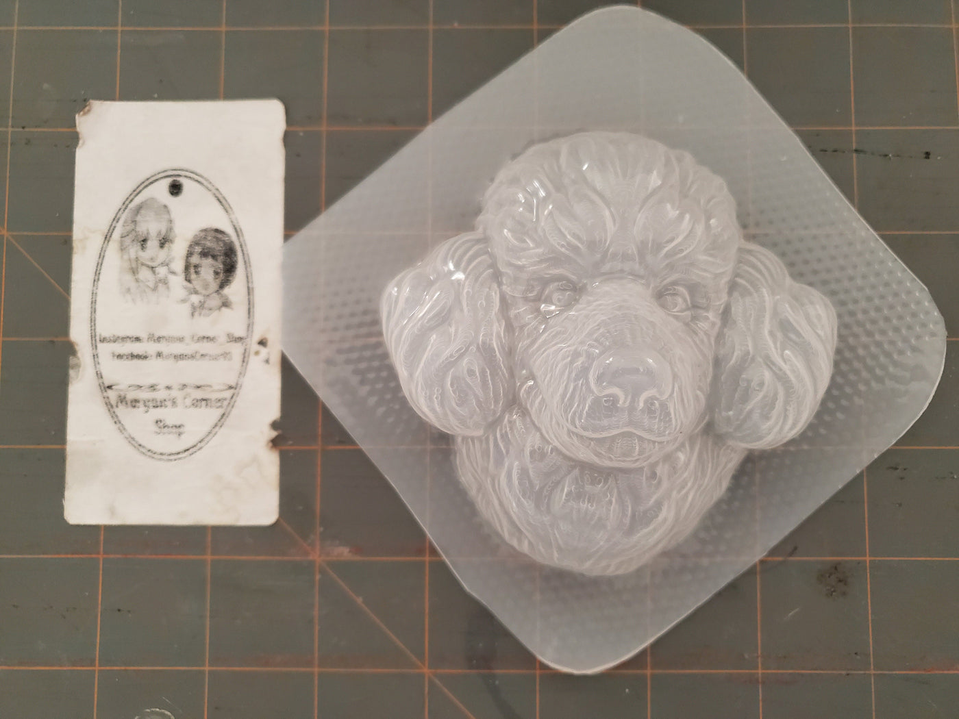 Poodle Dog Head Mold