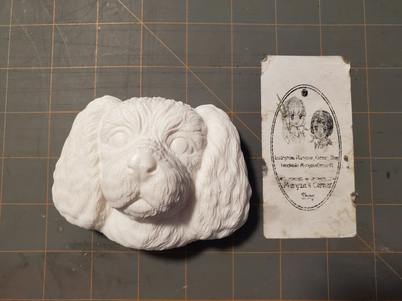 Spaniel Dog Head Mold