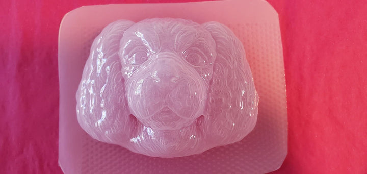 Spaniel Dog Head Mold