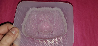 Spaniel Dog Head Mold