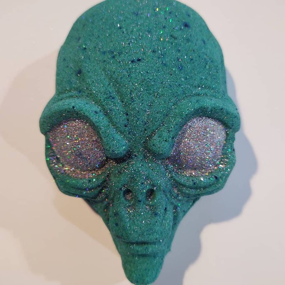 Detailed Alien Head Mold