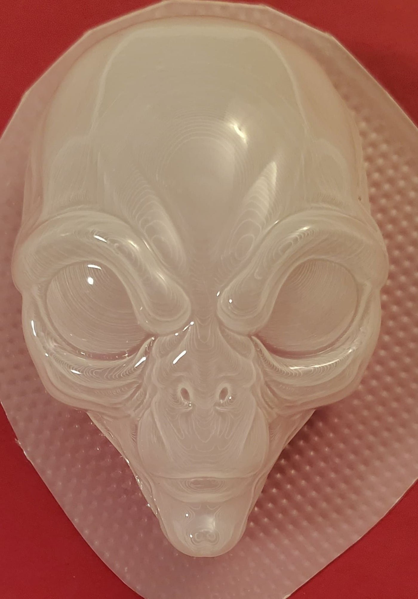 Detailed Alien Head Mold