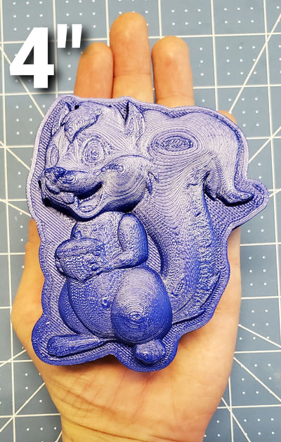 Cartoon Squirrel Mold