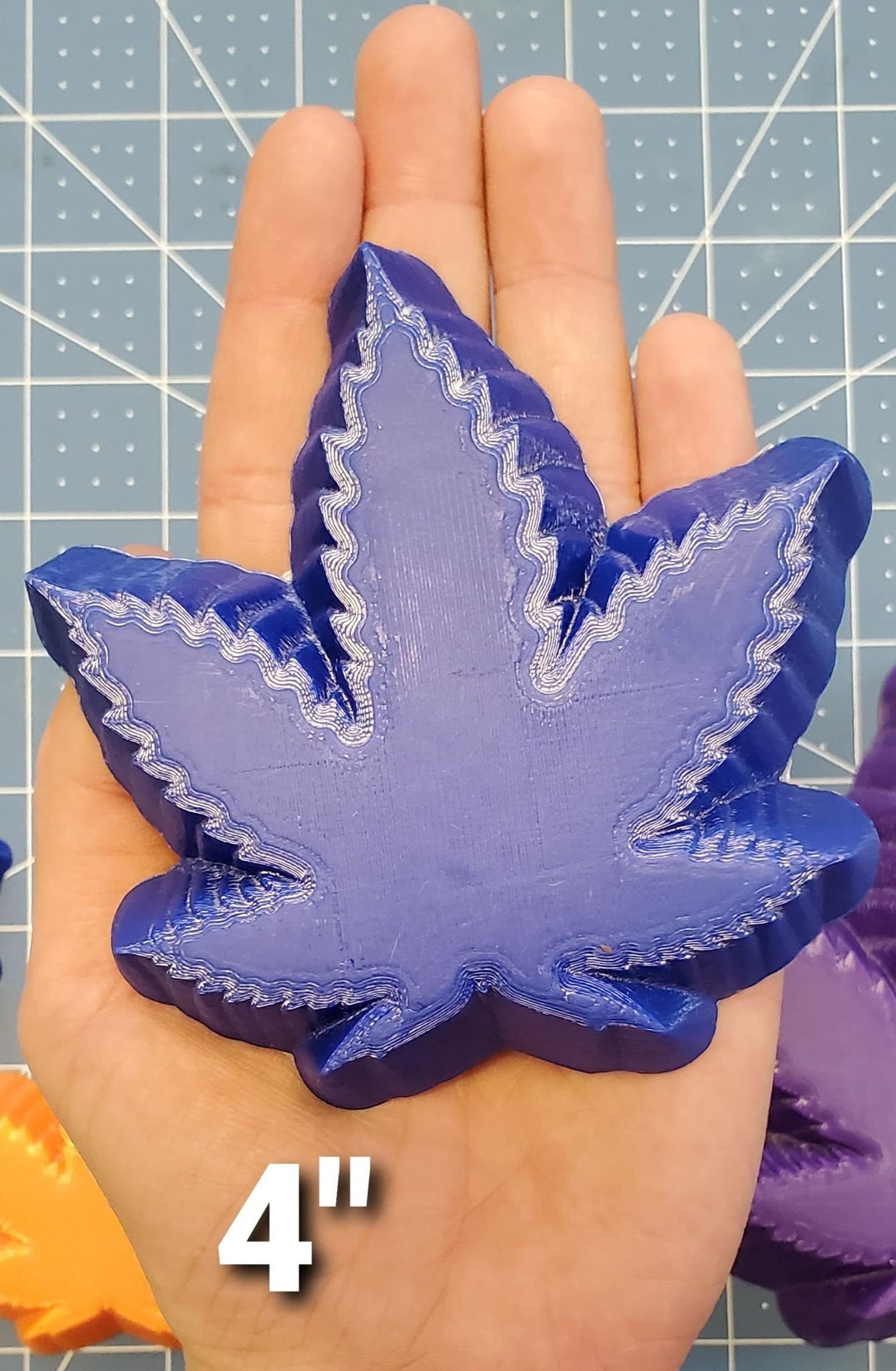 Simple Cannabis Leaf Mold