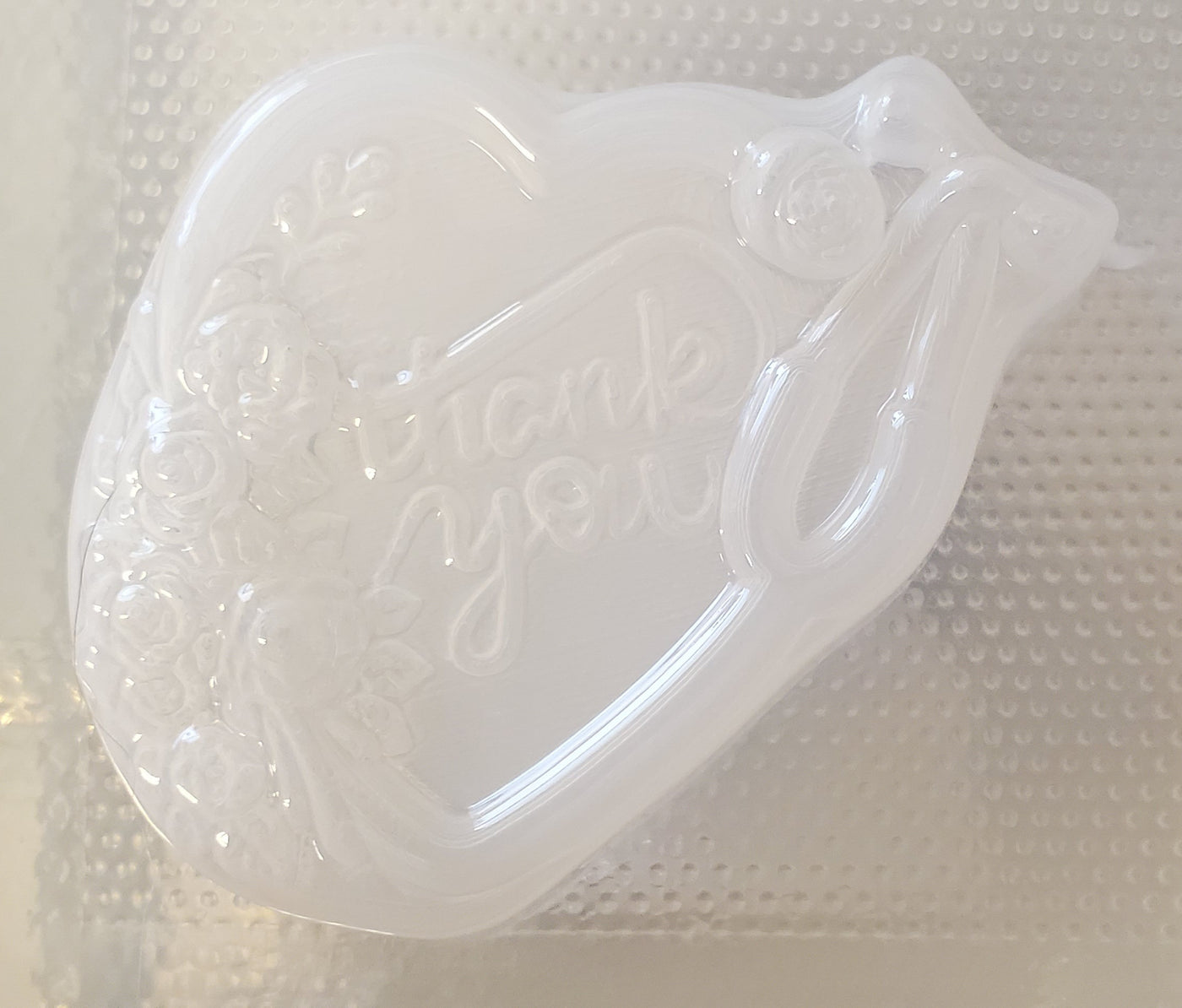 Thank You Stethoscope Heart Mold